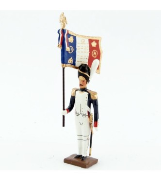 drapeau des grenadiers de la garde au fixe