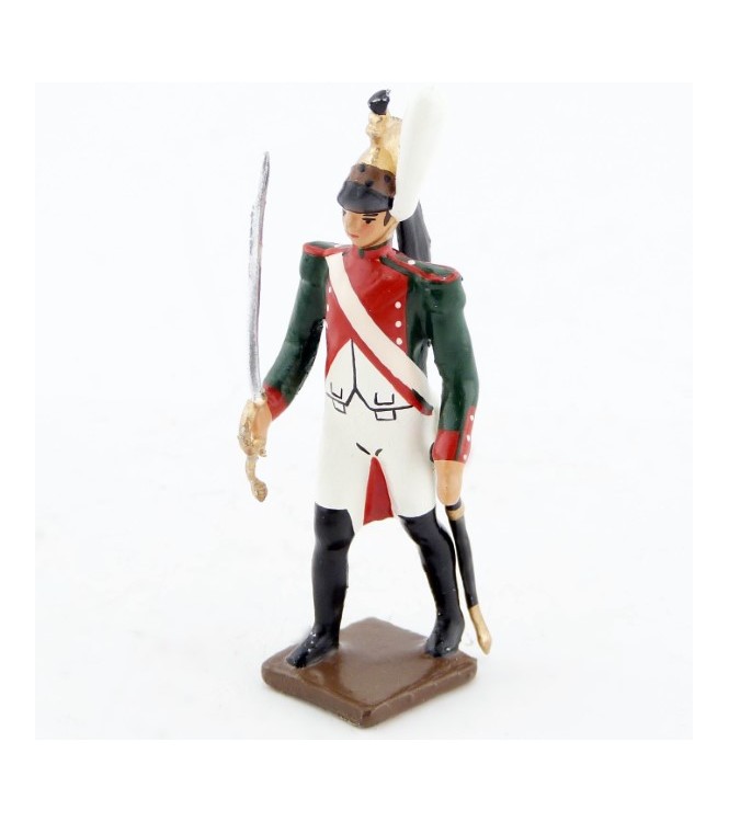 officier du 1er rgt de dragons (dragons rouges)
