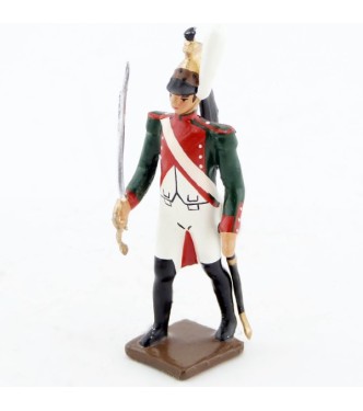 officier du 1er rgt de dragons (dragons rouges)