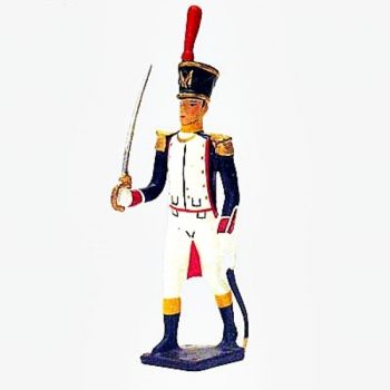 officier des voltigeurs du 17ème régiment de ligne (1809)