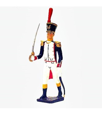 officier des voltigeurs du 17ème régiment de ligne (1809)
