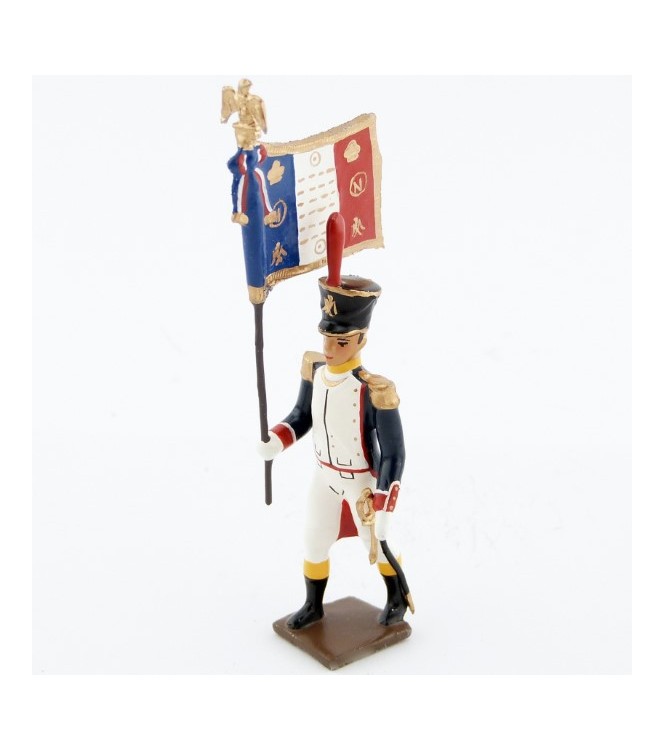 drapeau des voltigeurs du 17ème régiment de ligne (1809)