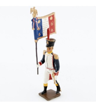 drapeau des voltigeurs du 17ème régiment de ligne (1809)