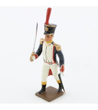 officier des voltigeurs du 17ème régiment de ligne (1809)