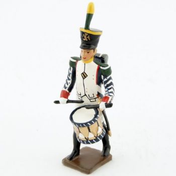tambour des voltigeurs du 17ème régiment de ligne (1809)