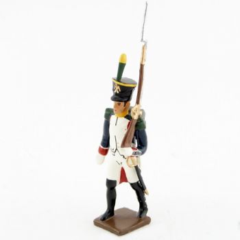 fantassin des voltigeurs du 17ème régiment de ligne (1809)