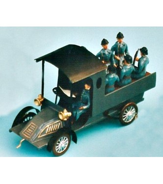 Camion Renault Transport De Troupes (8 Pers. Assis)