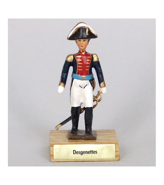 général Desgenettes sur socle bois