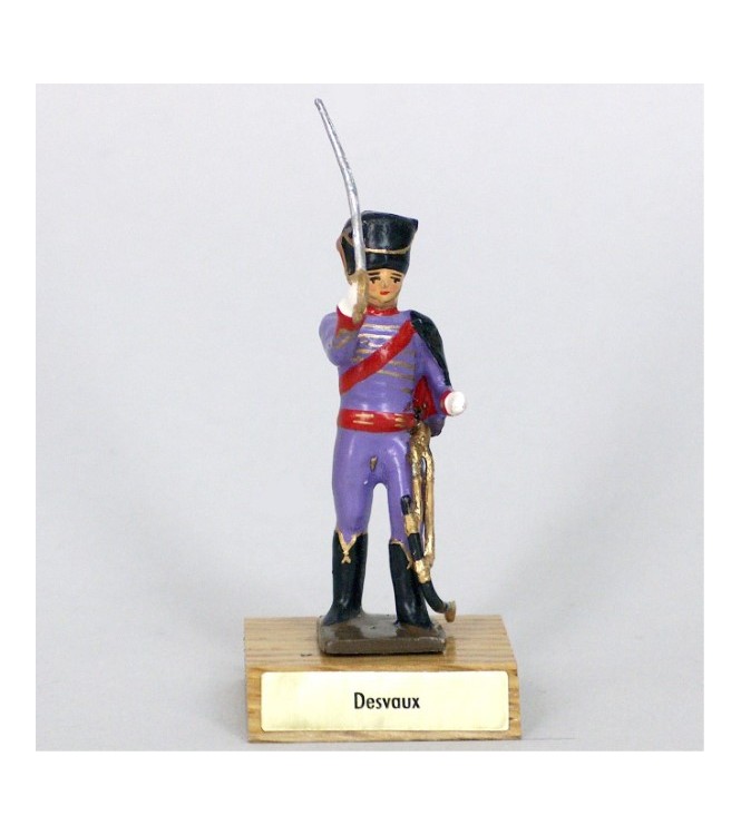 général Desvaux sur socle bois