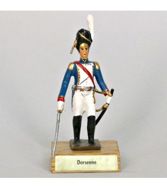 général Dorsenne sur socle bois