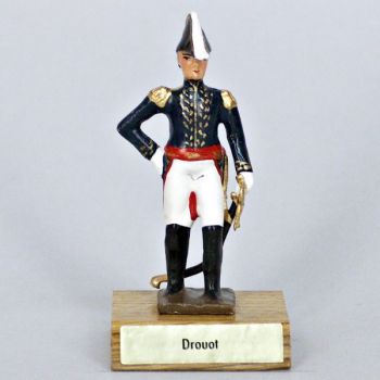 général Drouot sur socle bois