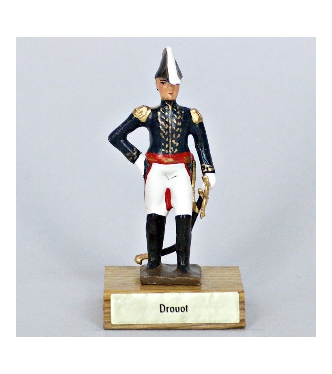 général Drouot sur socle bois
