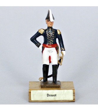 général Drouot sur socle bois