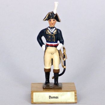général Dumas sur socle bois