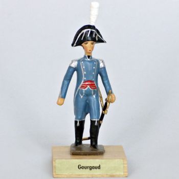 général Gourgaud sur socle bois