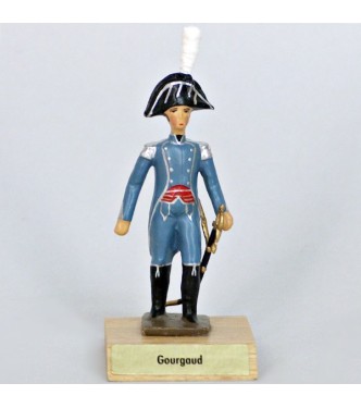 général Gourgaud sur socle bois