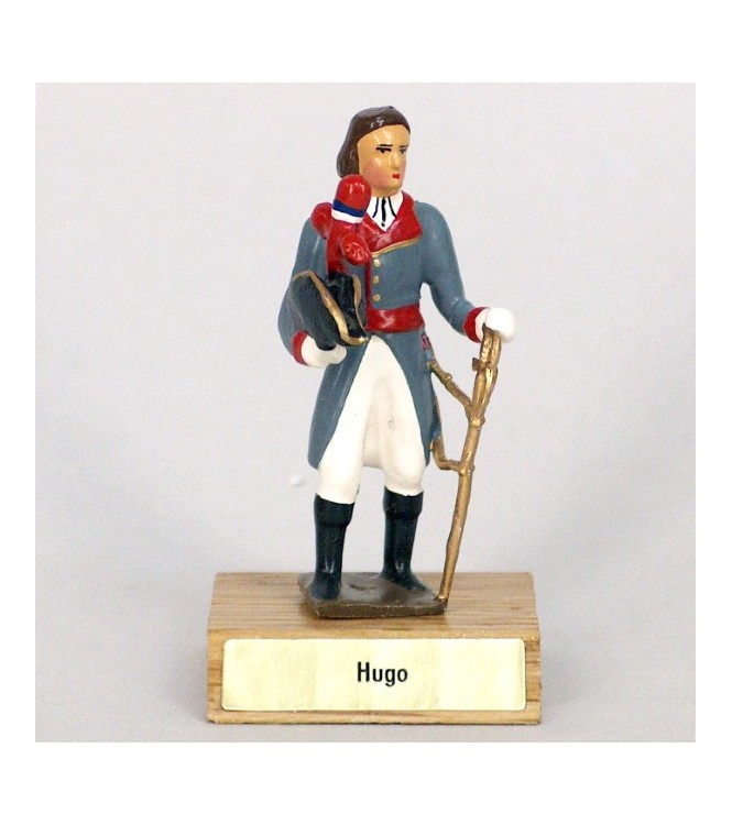 général Hugo sur socle bois