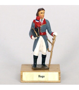 général Hugo sur socle bois