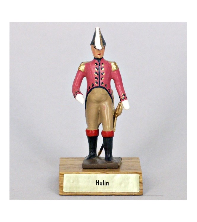général Hulin sur socle bois