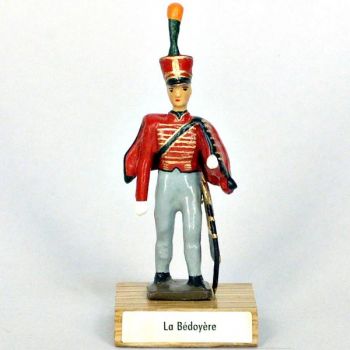 général de La Bédoyère sur socle bois