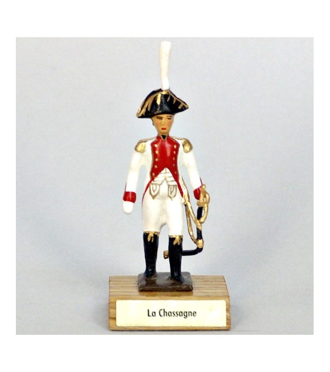 général de La Chassagne sur socle bois