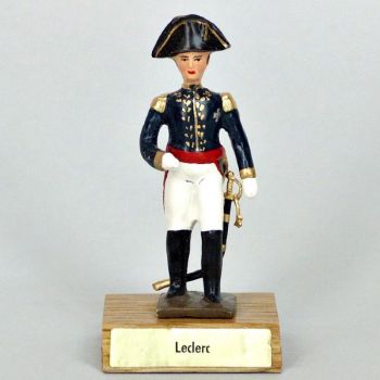 général Leclerc sur socle bois