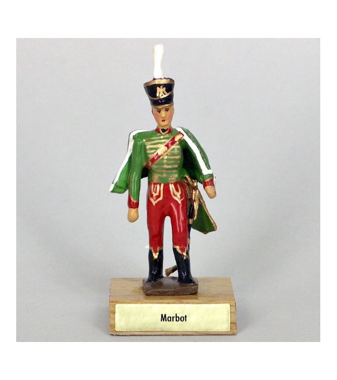 général Marbot sur socle bois