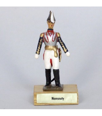 général Nansouty sur socle bois