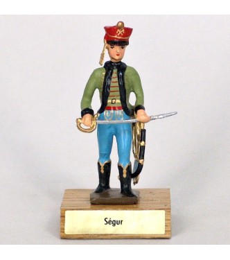 général Ségur sur socle bois