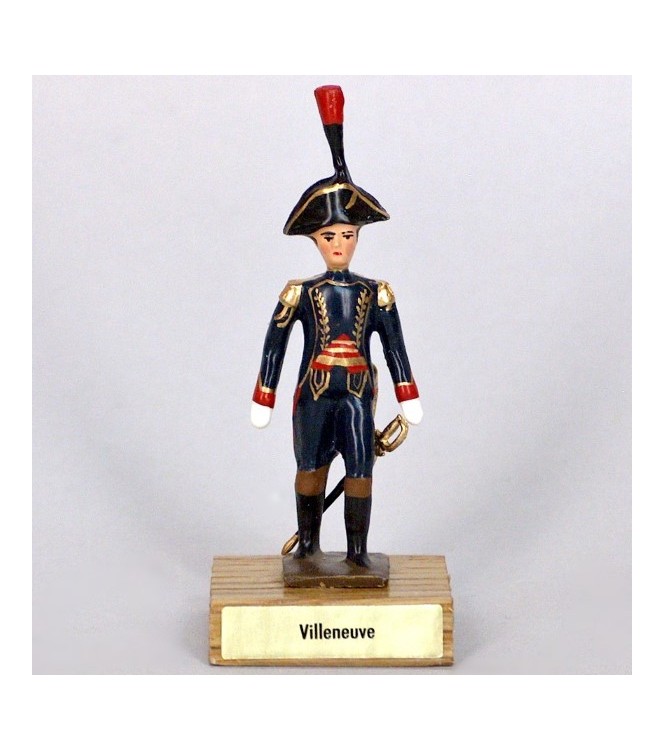 général Villeneuve sur socle bois