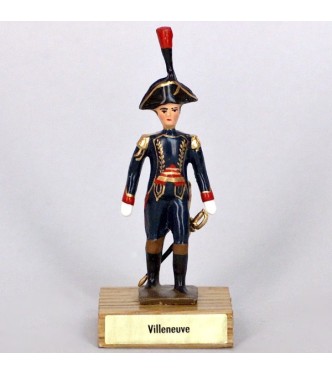 général Villeneuve sur socle bois