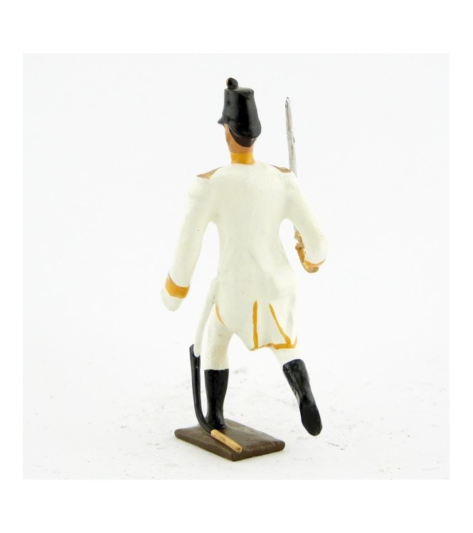 officier de l'infanterie allemande à l'assaut