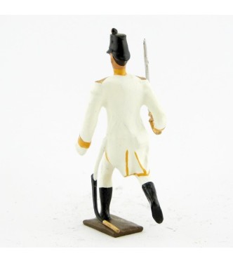 officier de l'infanterie allemande à l'assaut