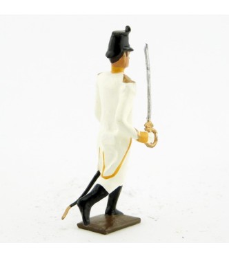 officier de l'infanterie allemande à l'assaut