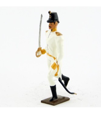 officier de l'infanterie allemande à l'assaut