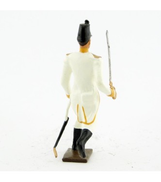 officier de l'infanterie allemande à l'assaut
