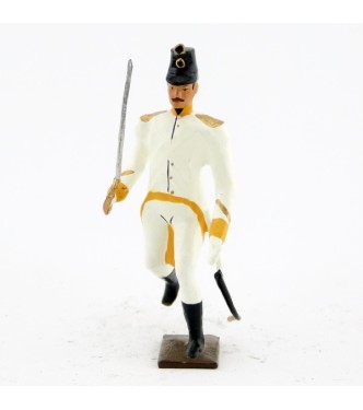 officier de l'infanterie allemande à l'assaut