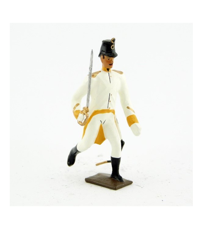 officier de l'infanterie allemande à l'assaut