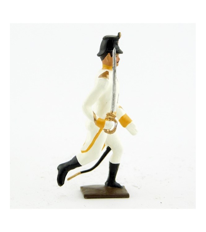 officier de l'infanterie allemande à l'assaut