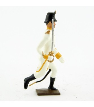 officier de l'infanterie allemande à l'assaut