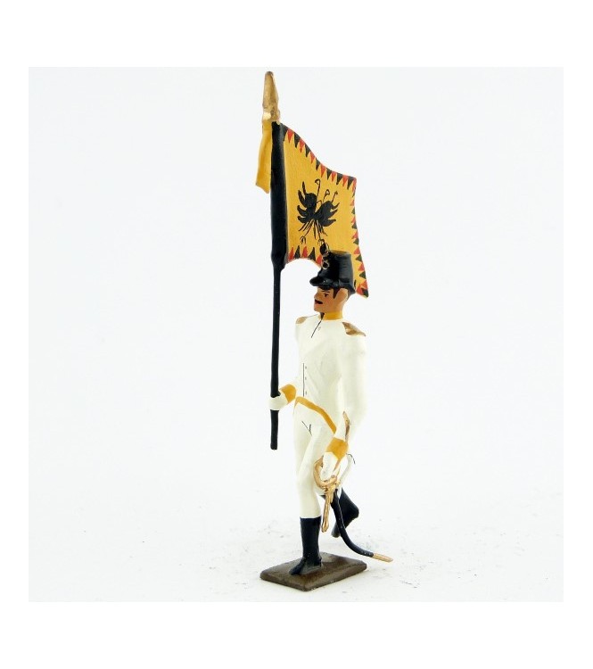 drapeau de l'infanterie allemande à l'assaut