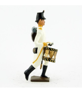 tambour de l'infanterie allemande à l'assaut