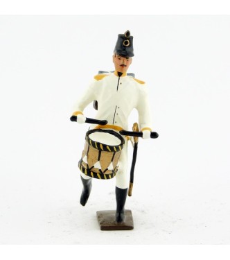 tambour de l'infanterie allemande à l'assaut