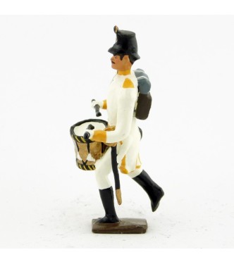 tambour de l'infanterie allemande à l'assaut