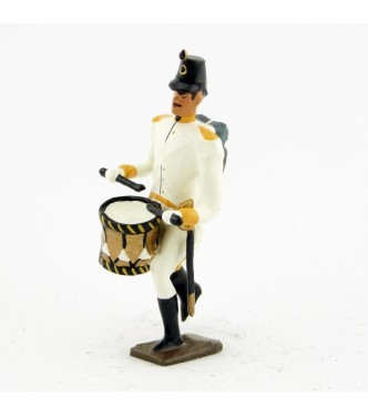 tambour de l'infanterie allemande à l'assaut