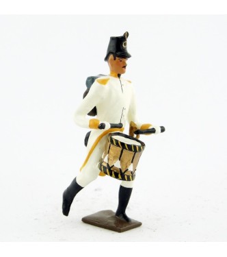 tambour de l'infanterie allemande à l'assaut