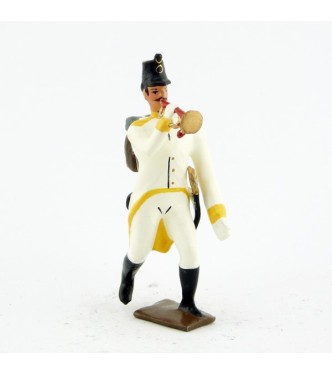 clairon de l'infanterie allemande à l'assaut