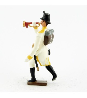 clairon de l'infanterie allemande à l'assaut
