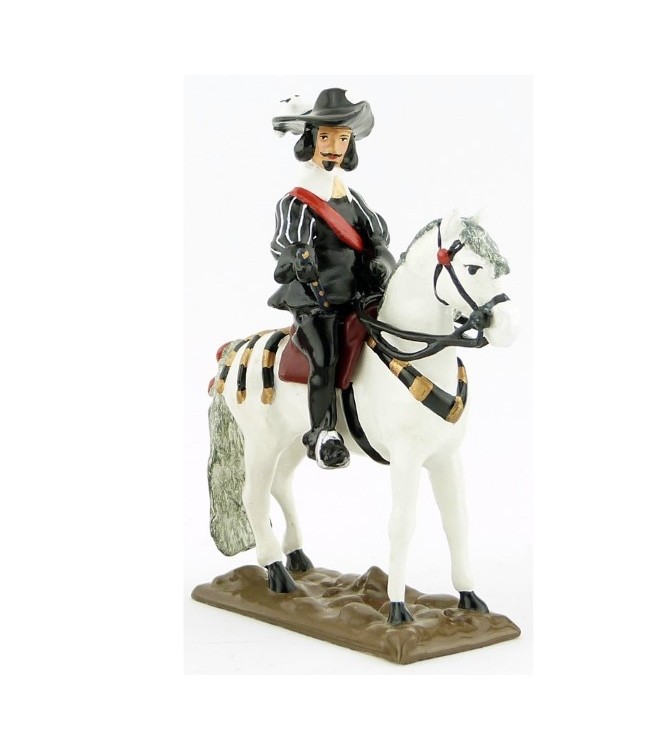 Louis XIII à cheval (collection les Trois Mousquetaires)