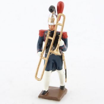 saqueboute / trombone à coulisse de la musique du genie de la garde (1812)